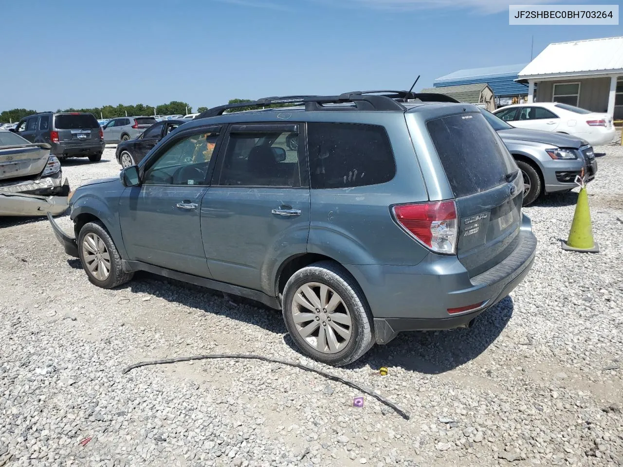 2011 Subaru Forester Limited VIN: JF2SHBEC0BH703264 Lot: 66530574