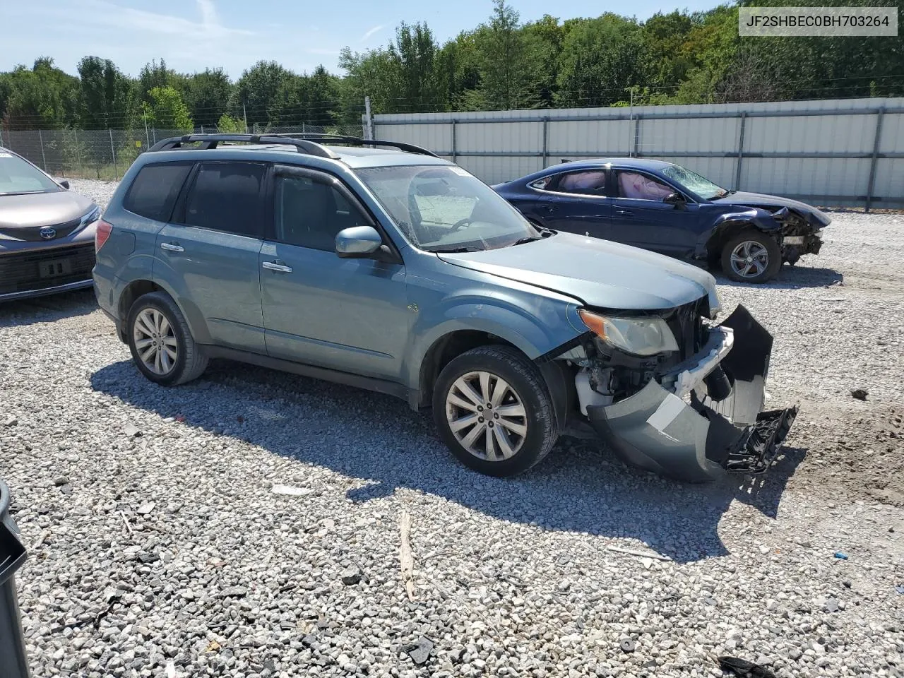 2011 Subaru Forester Limited VIN: JF2SHBEC0BH703264 Lot: 66530574