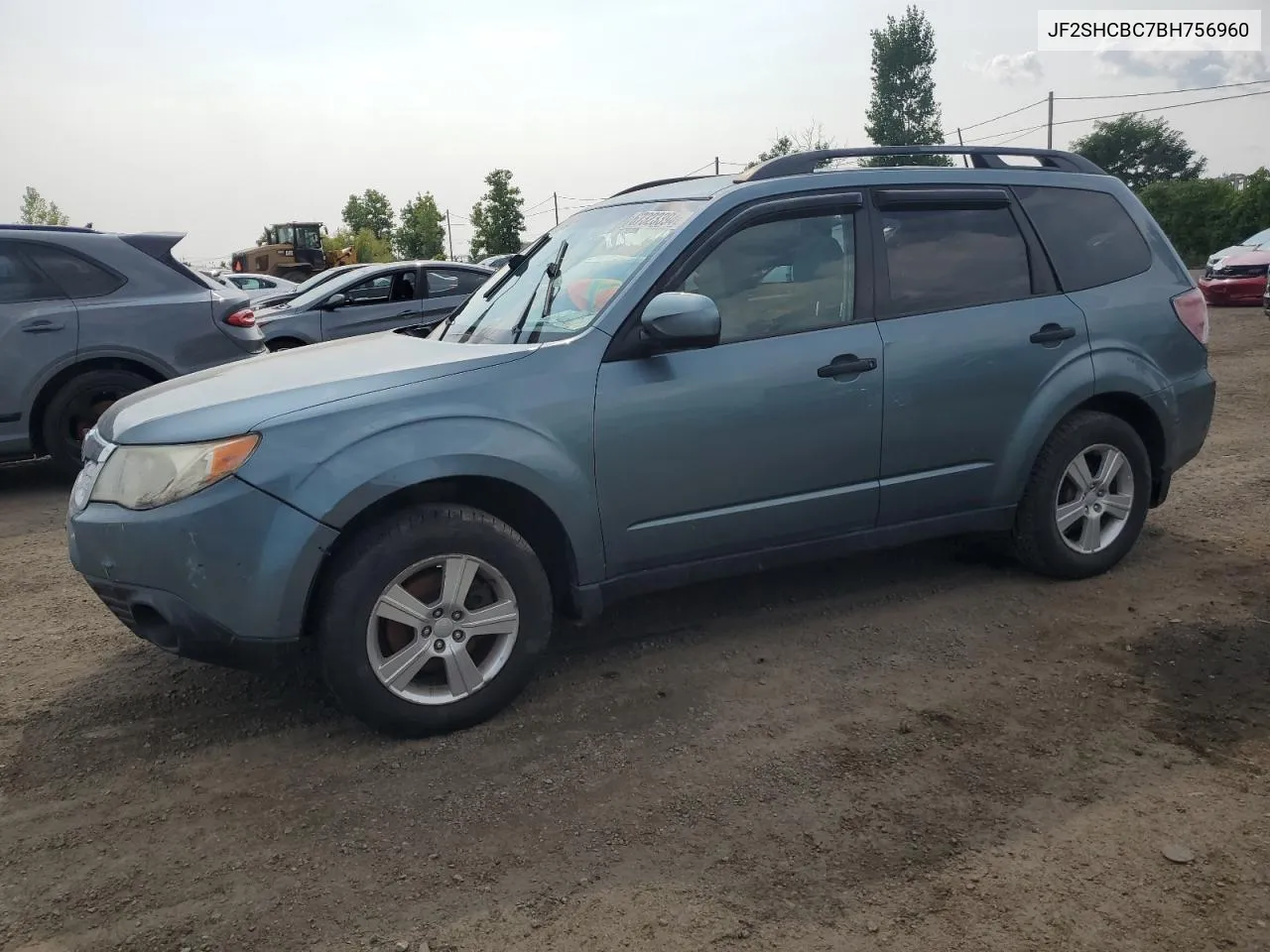 2011 Subaru Forester 2.5X VIN: JF2SHCBC7BH756960 Lot: 67323394