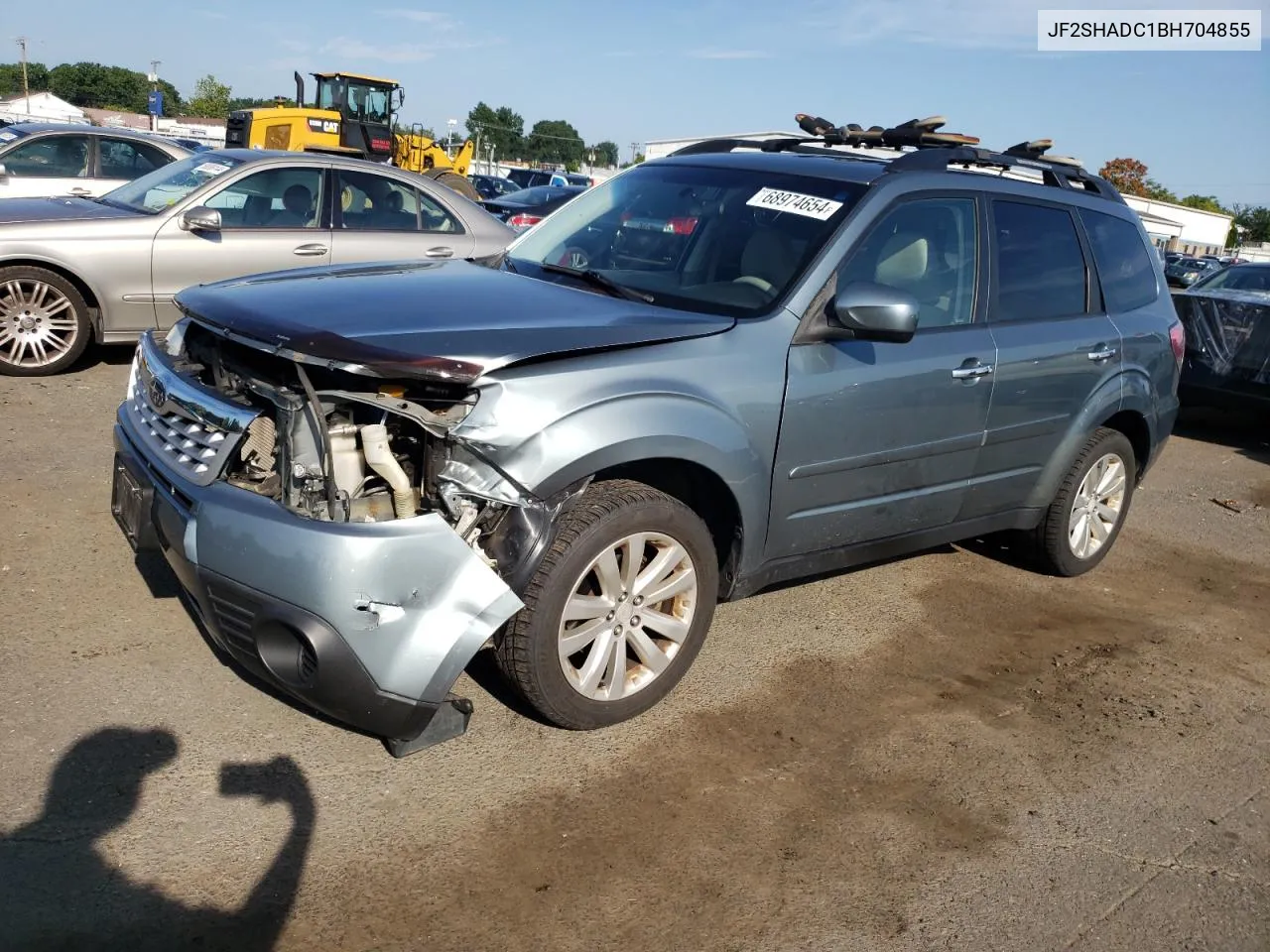 2011 Subaru Forester 2.5X Premium VIN: JF2SHADC1BH704855 Lot: 68974654