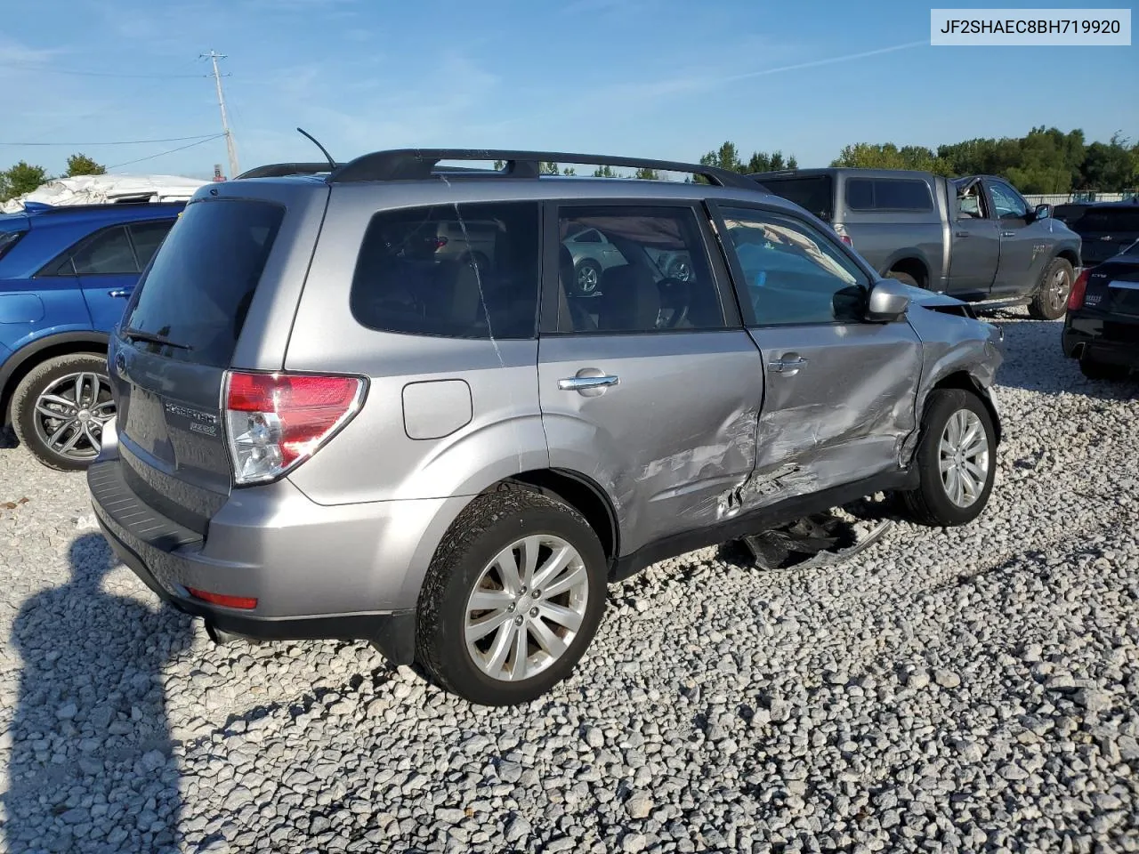 2011 Subaru Forester Limited VIN: JF2SHAEC8BH719920 Lot: 69862014