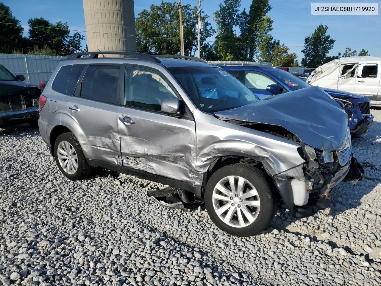 2011 Subaru Forester Limited VIN: JF2SHAEC8BH719920 Lot: 69862014