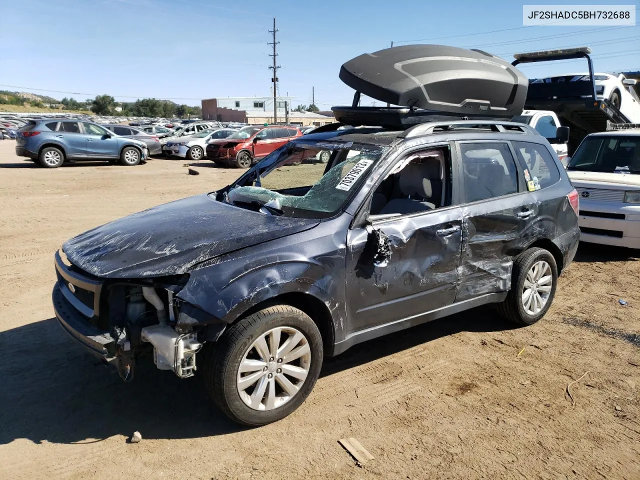 2011 Subaru Forester 2.5X Premium VIN: JF2SHADC5BH732688 Lot: 70379013