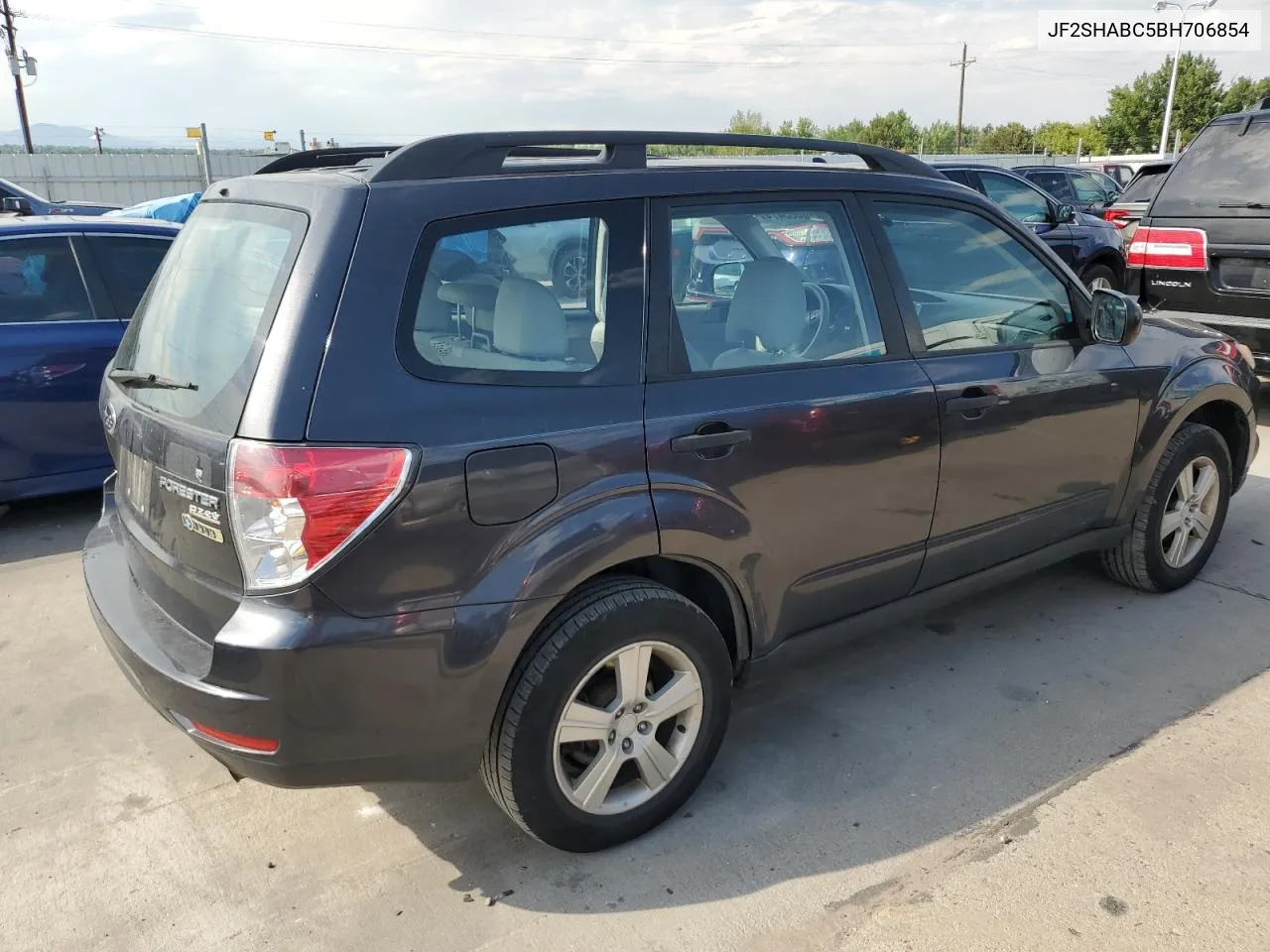 2011 Subaru Forester 2.5X VIN: JF2SHABC5BH706854 Lot: 70665474