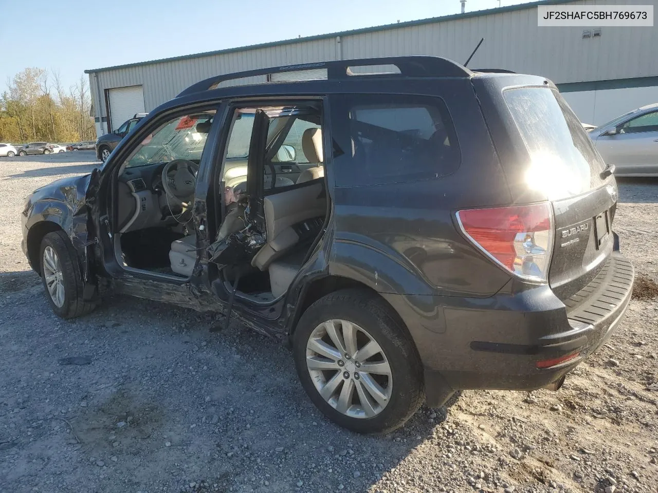 JF2SHAFC5BH769673 2011 Subaru Forester Limited