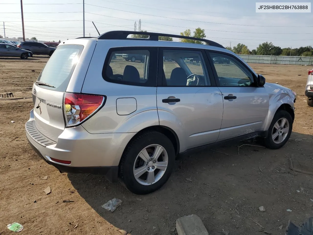 2011 Subaru Forester 2.5X VIN: JF2SHBBC2BH763888 Lot: 71391614