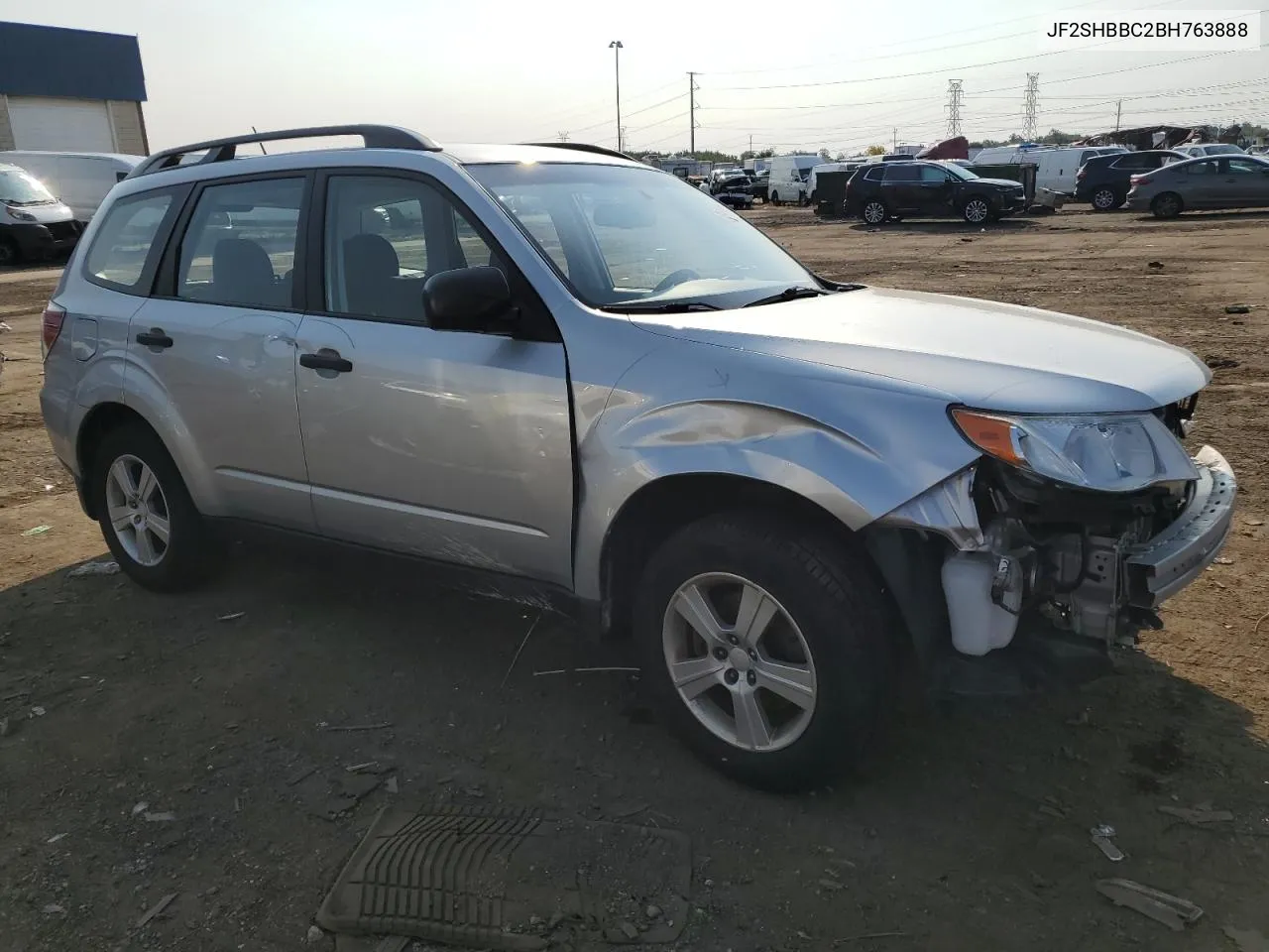 2011 Subaru Forester 2.5X VIN: JF2SHBBC2BH763888 Lot: 71391614