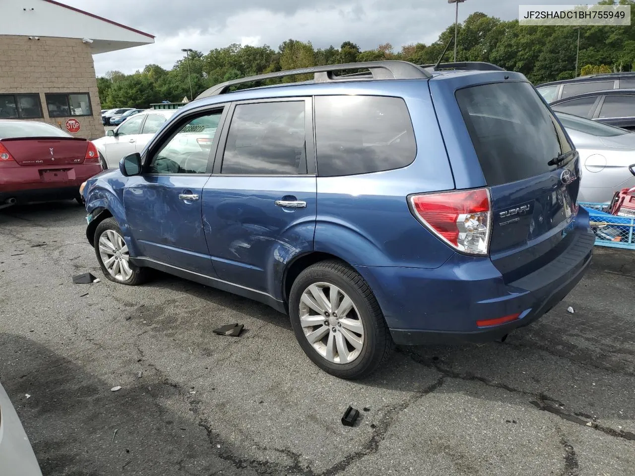 2011 Subaru Forester 2.5X Premium VIN: JF2SHADC1BH755949 Lot: 71398234