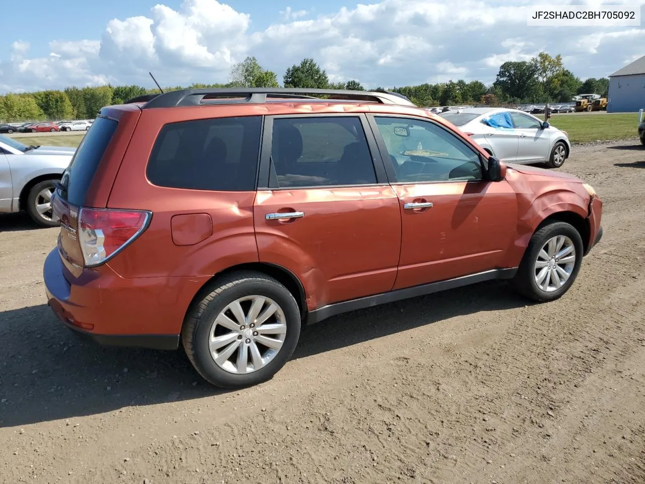 2011 Subaru Forester 2.5X Premium VIN: JF2SHADC2BH705092 Lot: 72202084