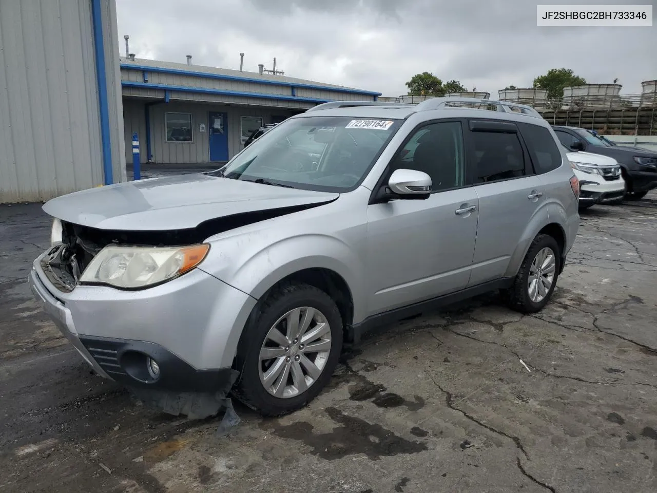 2011 Subaru Forester Touring VIN: JF2SHBGC2BH733346 Lot: 72790164