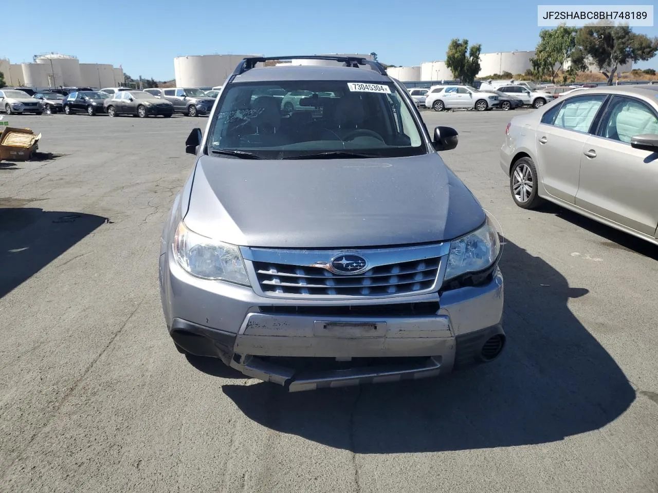 2011 Subaru Forester 2.5X VIN: JF2SHABC8BH748189 Lot: 73045304