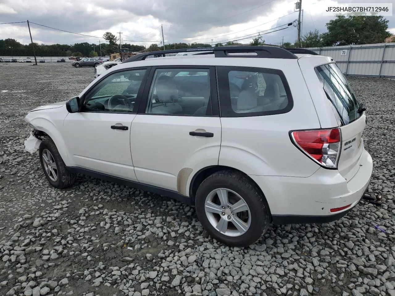 2011 Subaru Forester 2.5X VIN: JF2SHABC7BH712946 Lot: 73416204