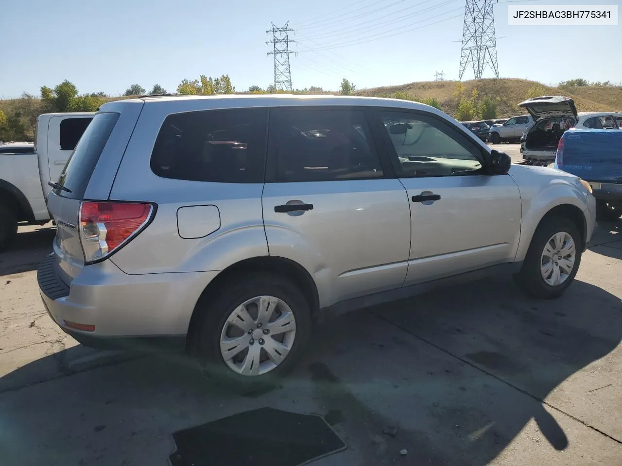 2011 Subaru Forester 2.5X VIN: JF2SHBAC3BH775341 Lot: 74010364