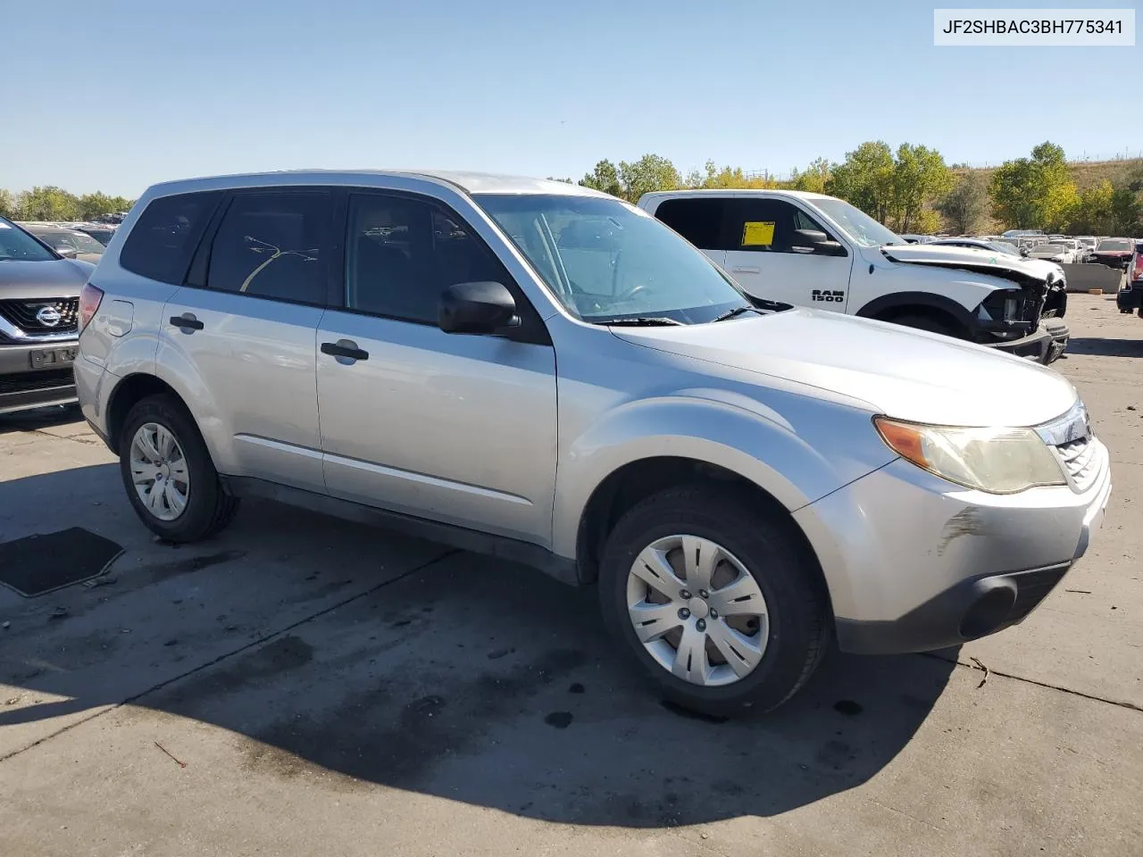 2011 Subaru Forester 2.5X VIN: JF2SHBAC3BH775341 Lot: 74010364