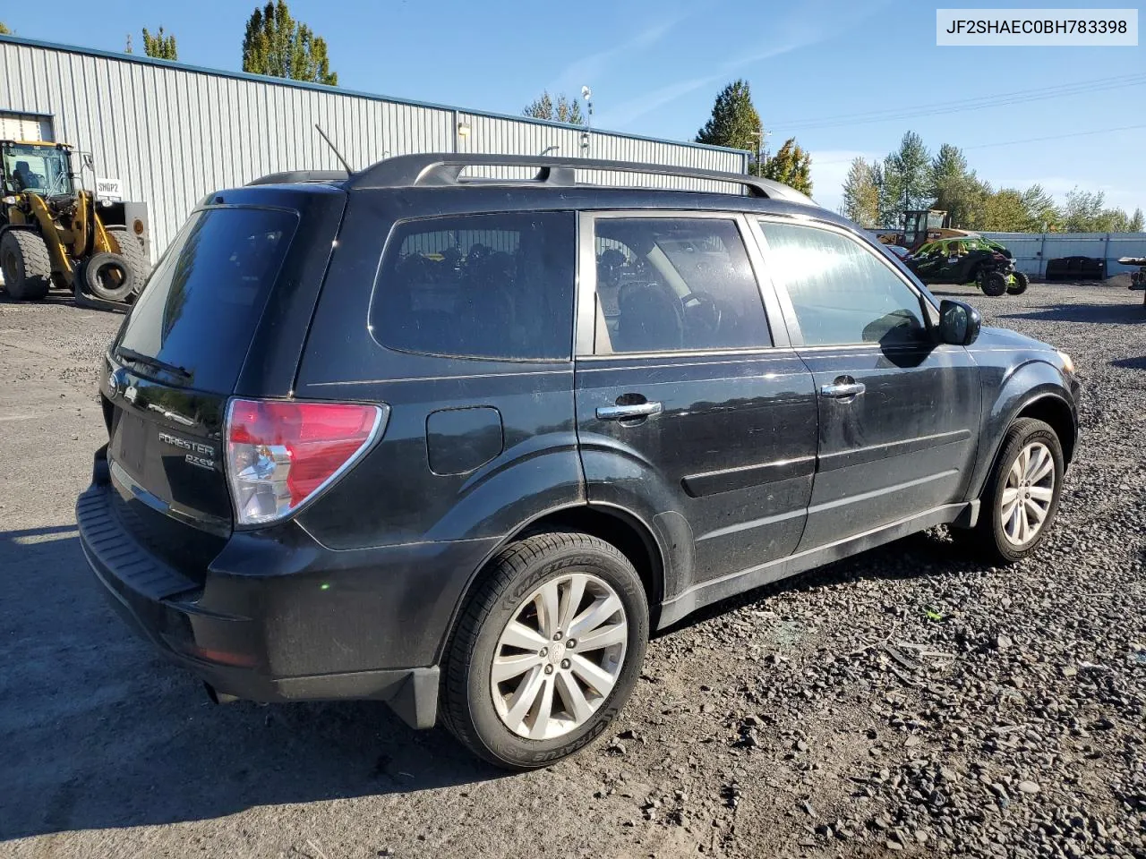 2011 Subaru Forester Limited VIN: JF2SHAEC0BH783398 Lot: 74189004