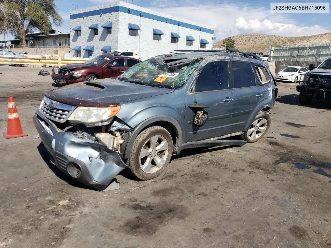 2011 Subaru Forester 2.5X VIN: JF2SHGAC6BH715096 Lot: 74814204