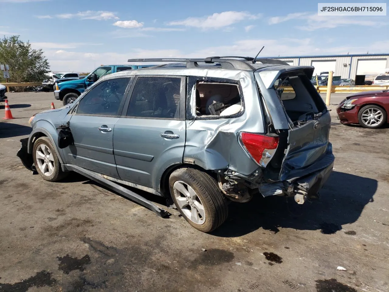 2011 Subaru Forester 2.5X VIN: JF2SHGAC6BH715096 Lot: 74814204