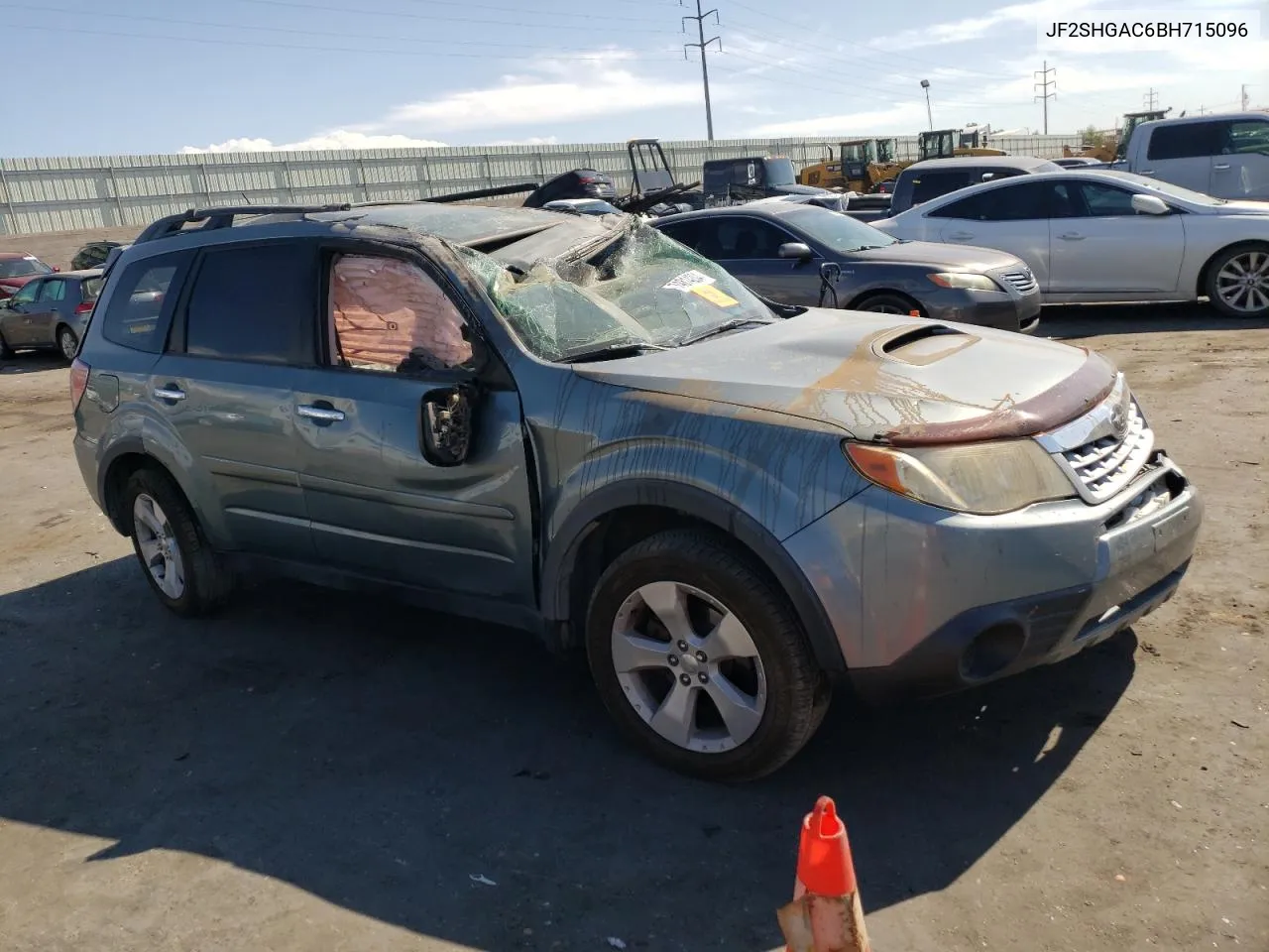 2011 Subaru Forester 2.5X VIN: JF2SHGAC6BH715096 Lot: 74814204