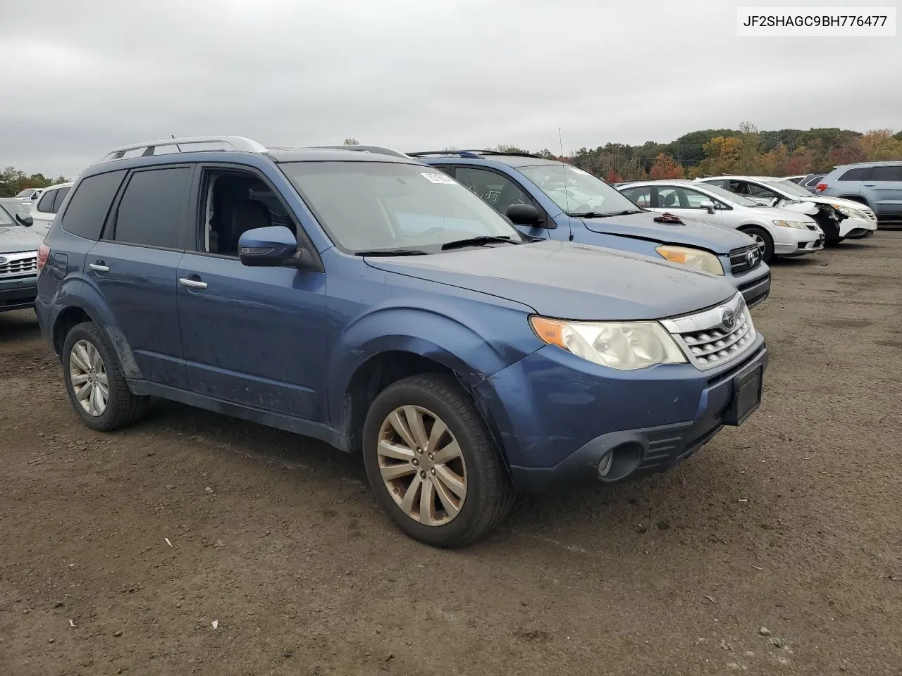 2011 Subaru Forester Touring VIN: JF2SHAGC9BH776477 Lot: 75716374