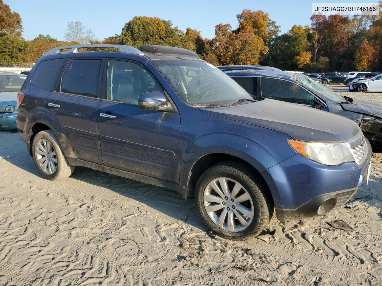 2011 Subaru Forester Touring VIN: JF2SHAGC7BH746166 Lot: 77231644