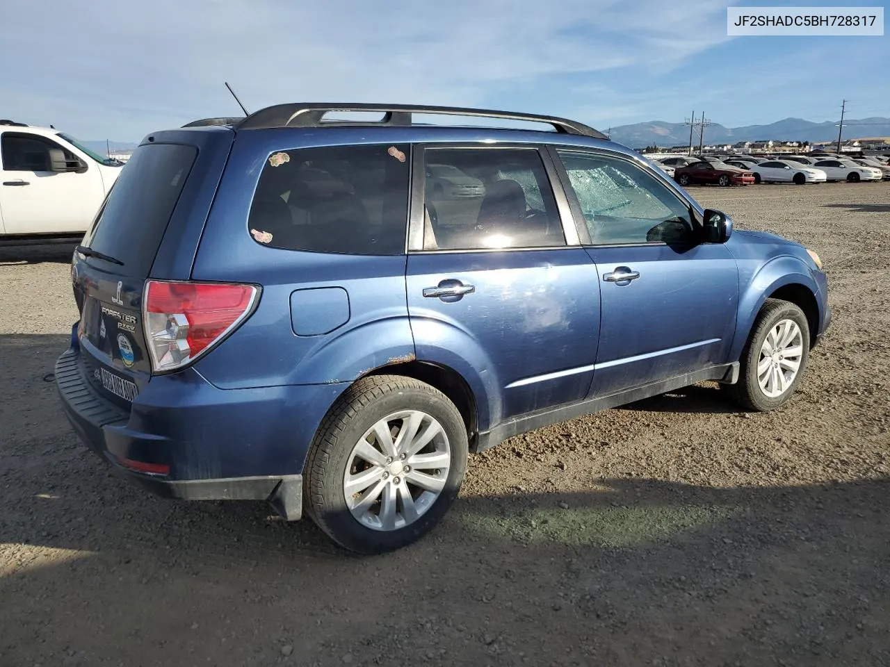 2011 Subaru Forester 2.5X Premium VIN: JF2SHADC5BH728317 Lot: 77699584