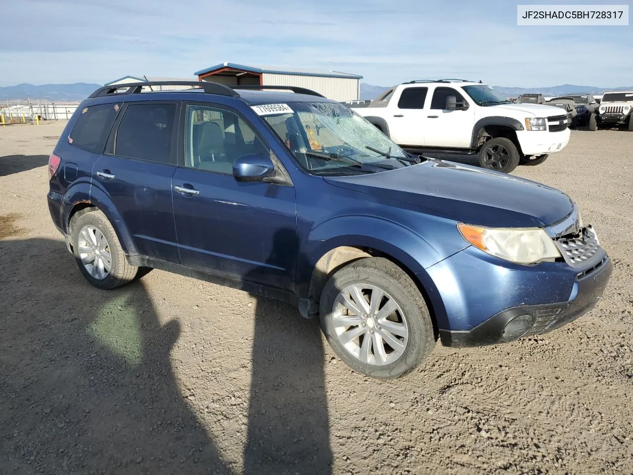 2011 Subaru Forester 2.5X Premium VIN: JF2SHADC5BH728317 Lot: 77699584