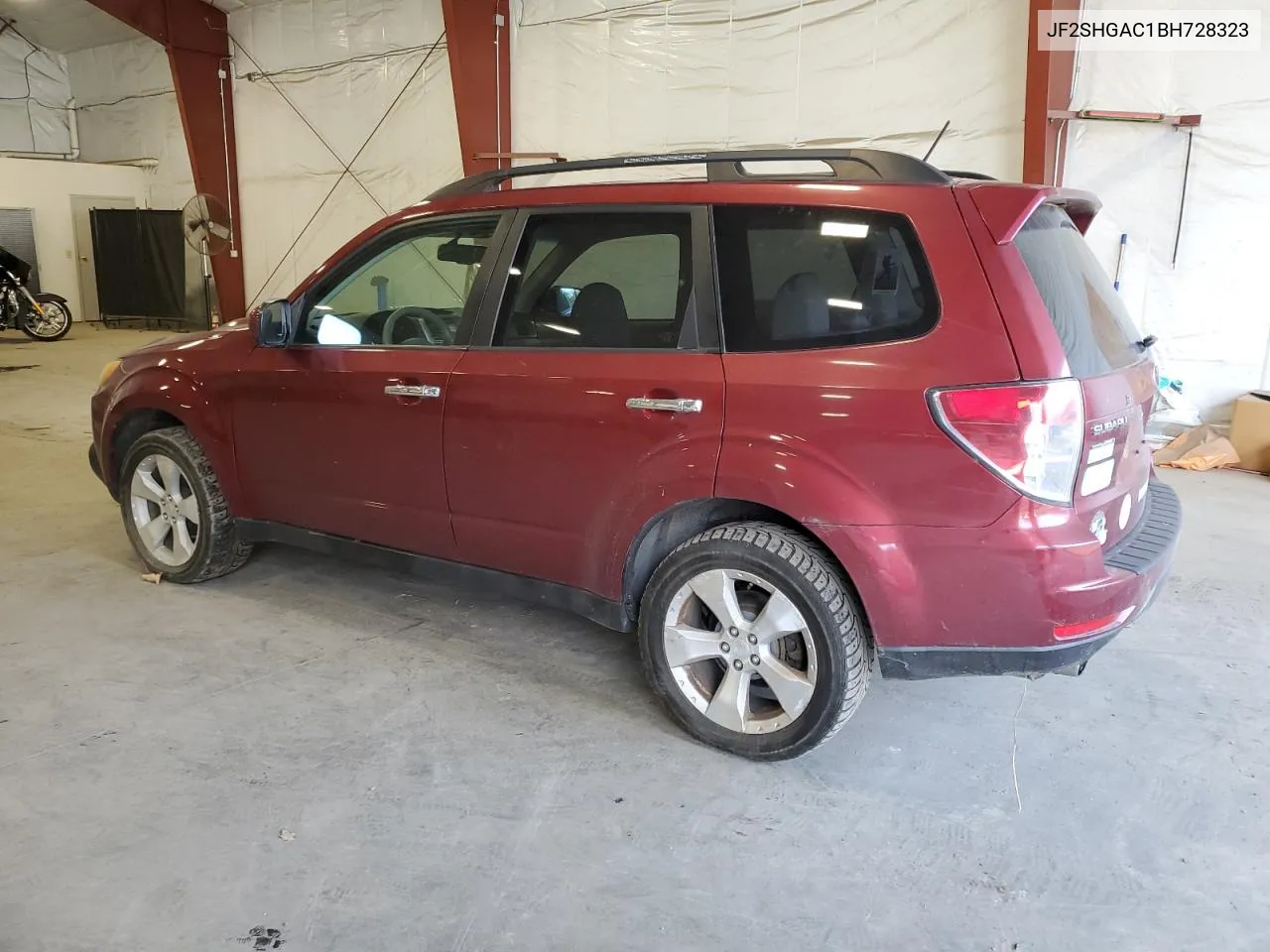 2011 Subaru Forester 2.5X VIN: JF2SHGAC1BH728323 Lot: 78488294