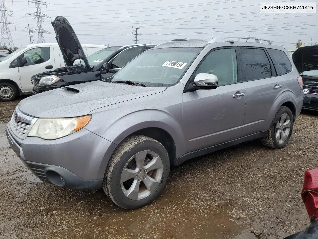 2011 Subaru Forester Touring VIN: JF2SHGGC8BH741416 Lot: 78990184