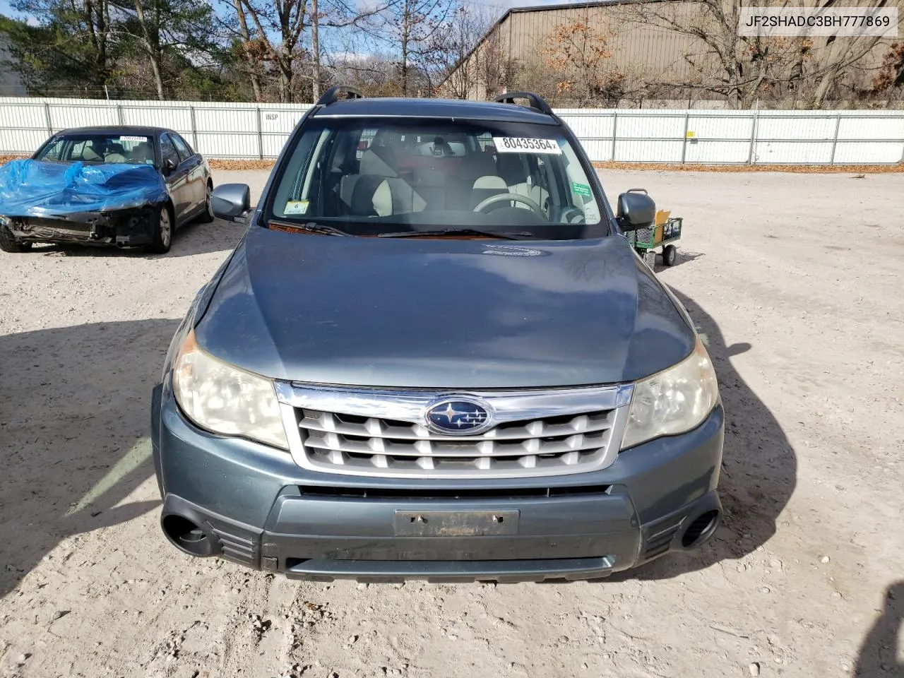 2011 Subaru Forester 2.5X Premium VIN: JF2SHADC3BH777869 Lot: 80435364