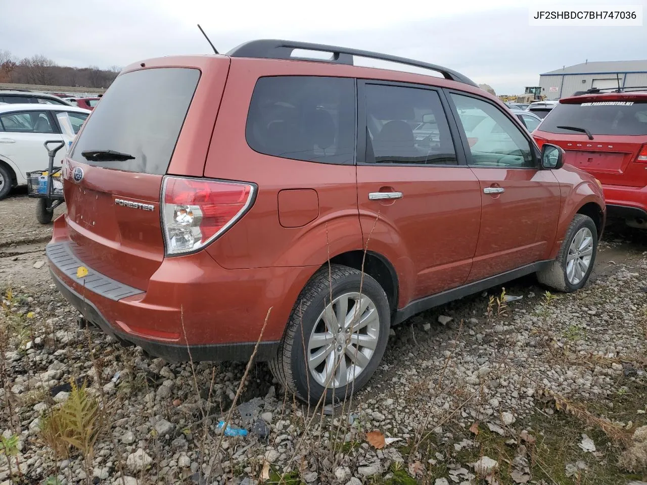 2011 Subaru Forester 2.5X Premium VIN: JF2SHBDC7BH747036 Lot: 80541534