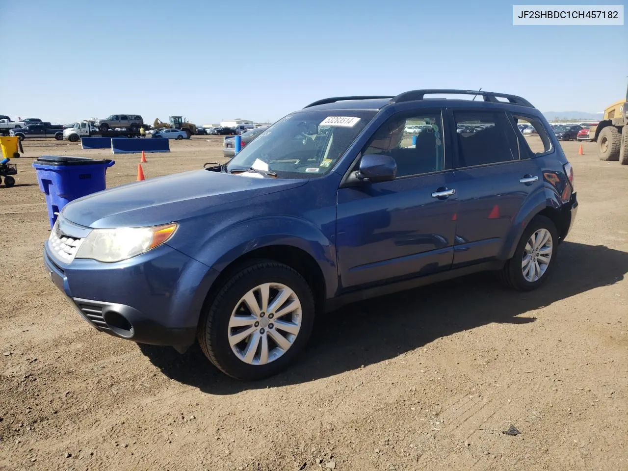 2012 Subaru Forester 2.5X Premium VIN: JF2SHBDC1CH457182 Lot: 53283514