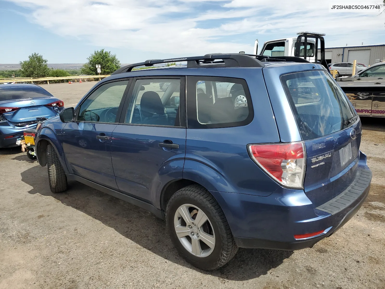 JF2SHABC5CG467748 2012 Subaru Forester 2.5X