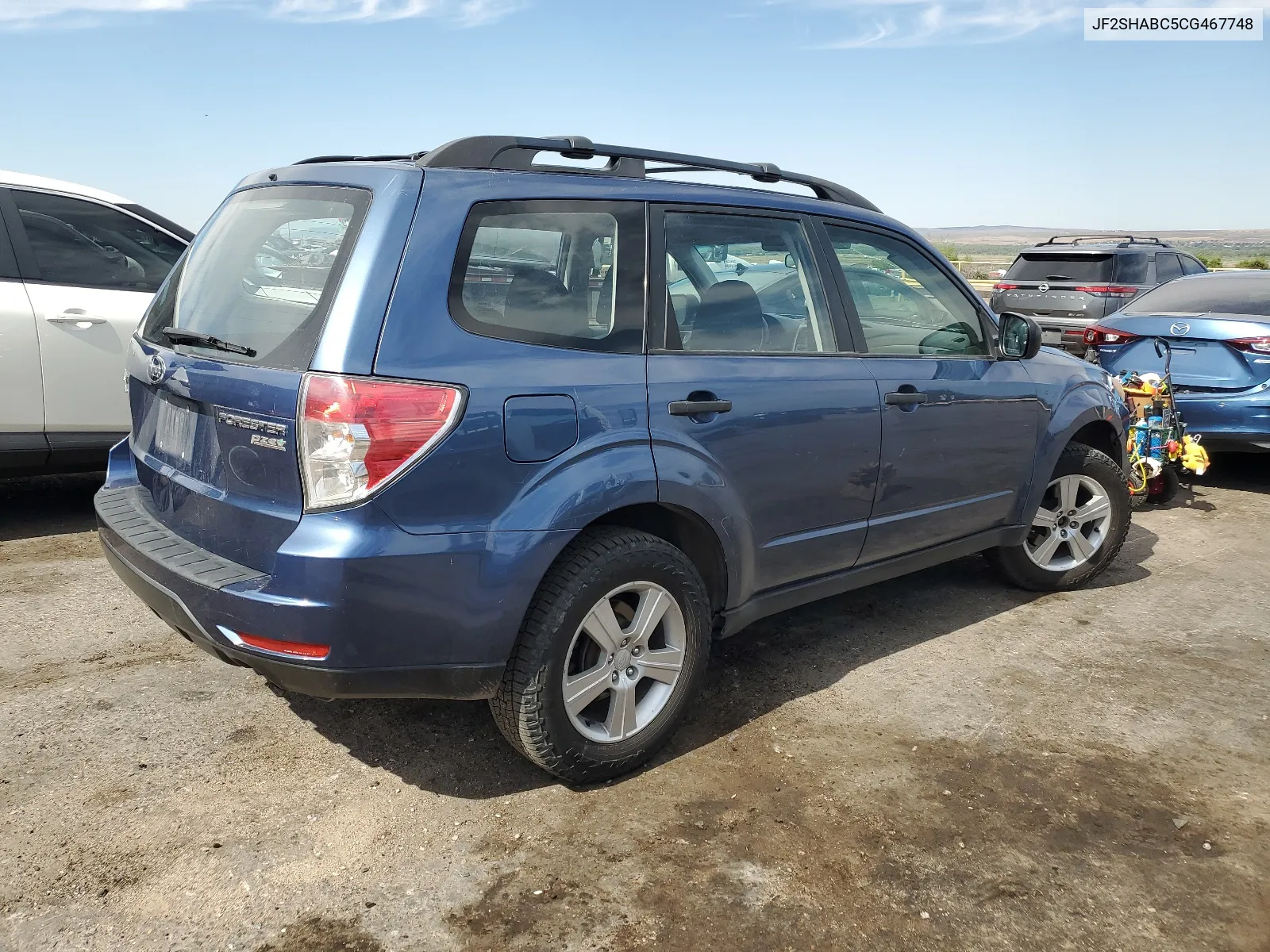 JF2SHABC5CG467748 2012 Subaru Forester 2.5X