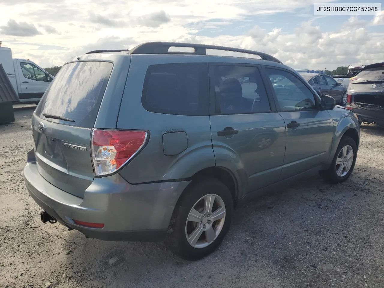 2012 Subaru Forester 2.5X VIN: JF2SHBBC7CG457048 Lot: 67692624