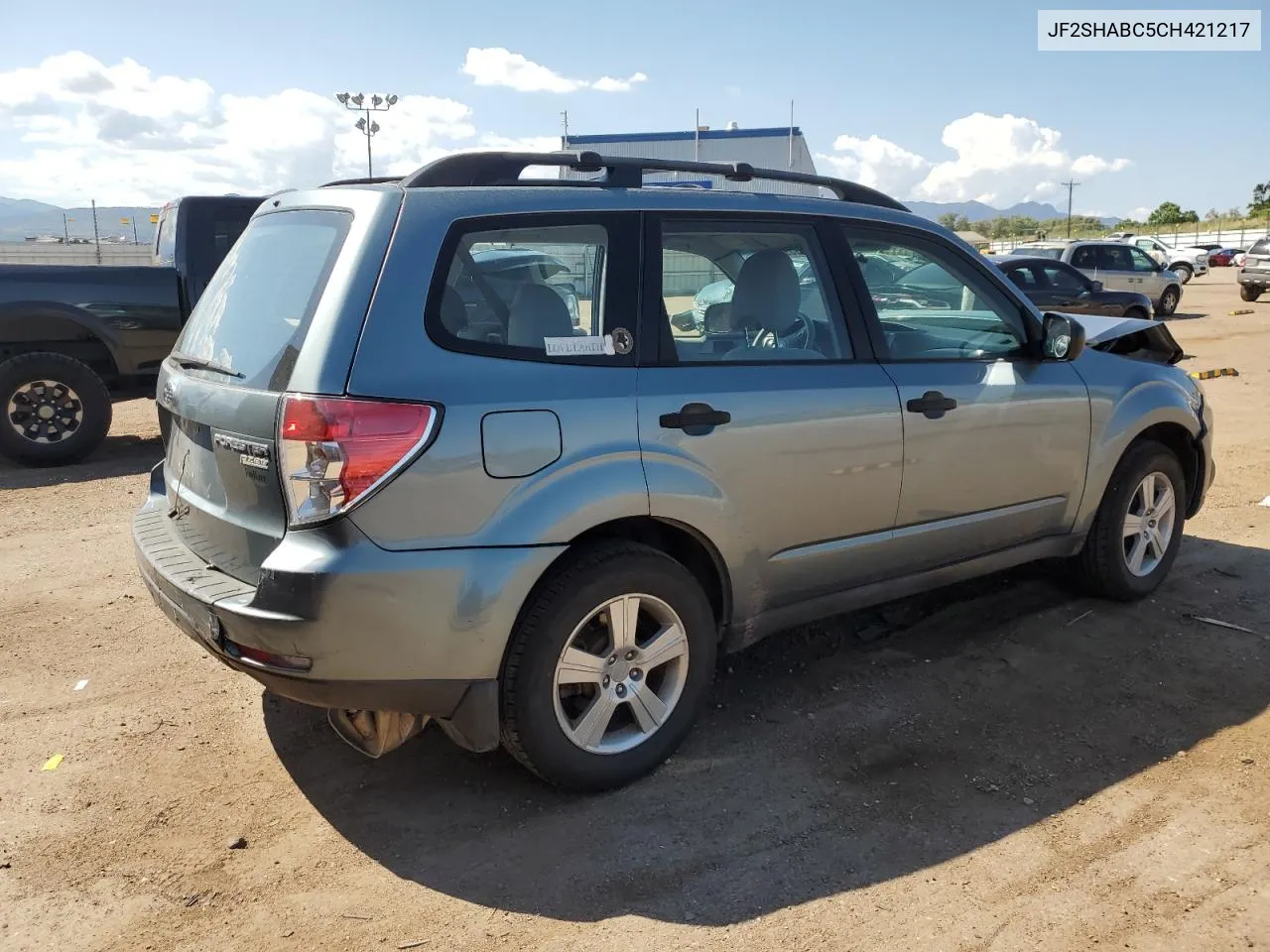 JF2SHABC5CH421217 2012 Subaru Forester 2.5X