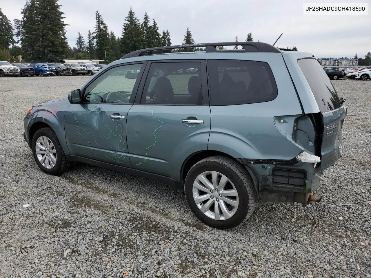 2012 Subaru Forester 2.5X Premium VIN: JF2SHADC9CH418690 Lot: 69756384