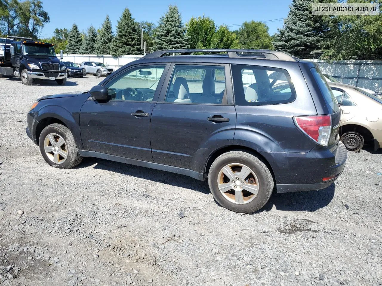 2012 Subaru Forester 2.5X VIN: JF2SHABC1CH428178 Lot: 70788844