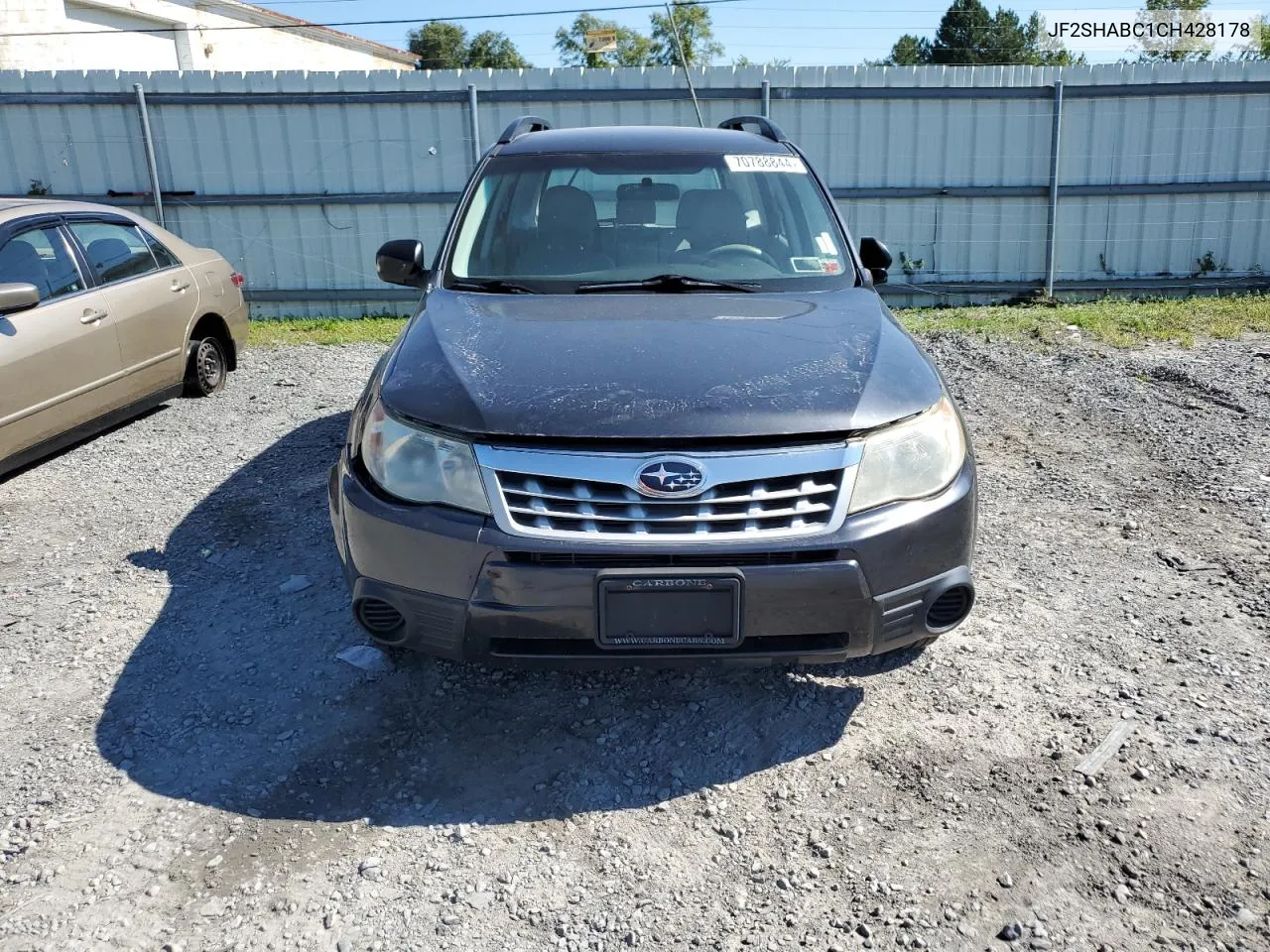 2012 Subaru Forester 2.5X VIN: JF2SHABC1CH428178 Lot: 70788844