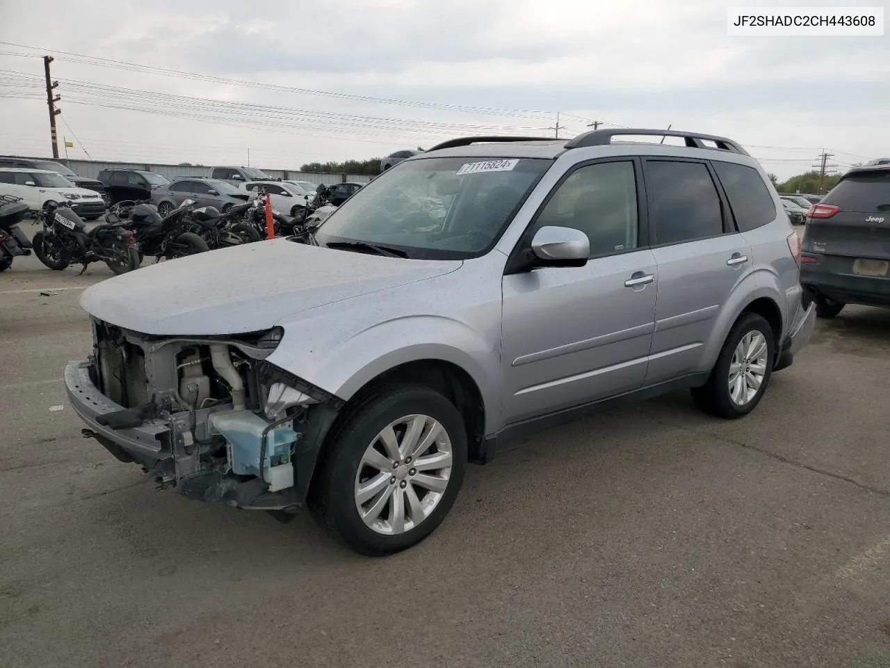 2012 Subaru Forester 2.5X Premium VIN: JF2SHADC2CH443608 Lot: 71115824