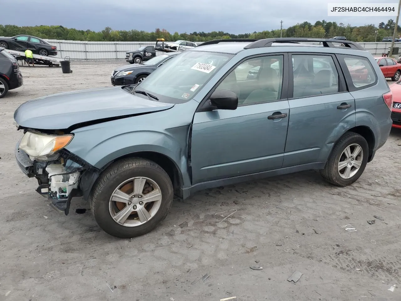 JF2SHABC4CH464494 2012 Subaru Forester 2.5X