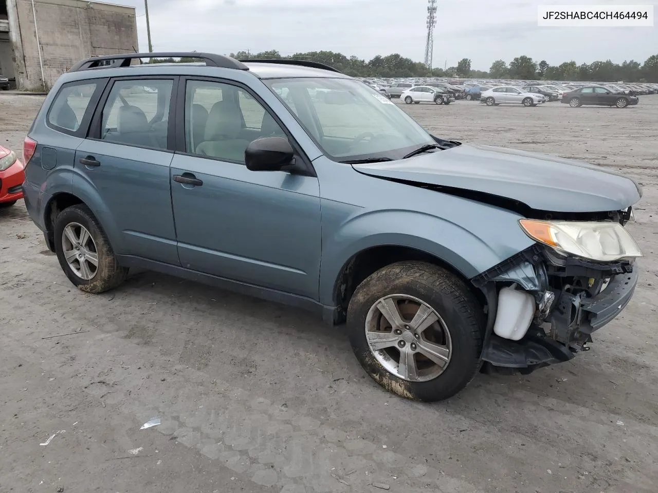 JF2SHABC4CH464494 2012 Subaru Forester 2.5X