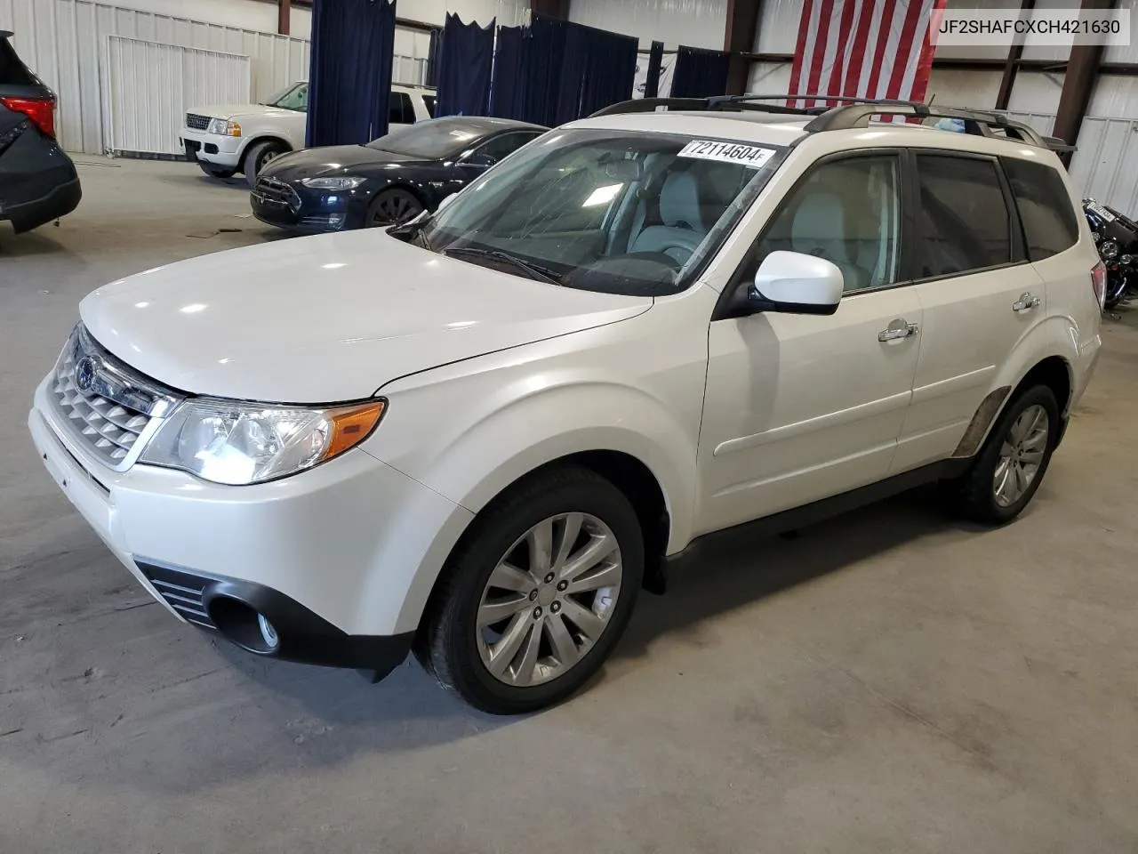 2012 Subaru Forester Limited VIN: JF2SHAFCXCH421630 Lot: 72114604