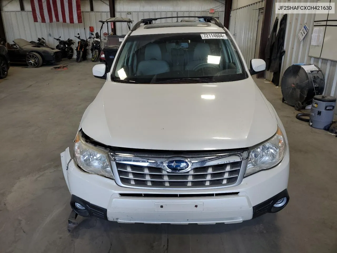 2012 Subaru Forester Limited VIN: JF2SHAFCXCH421630 Lot: 72114604