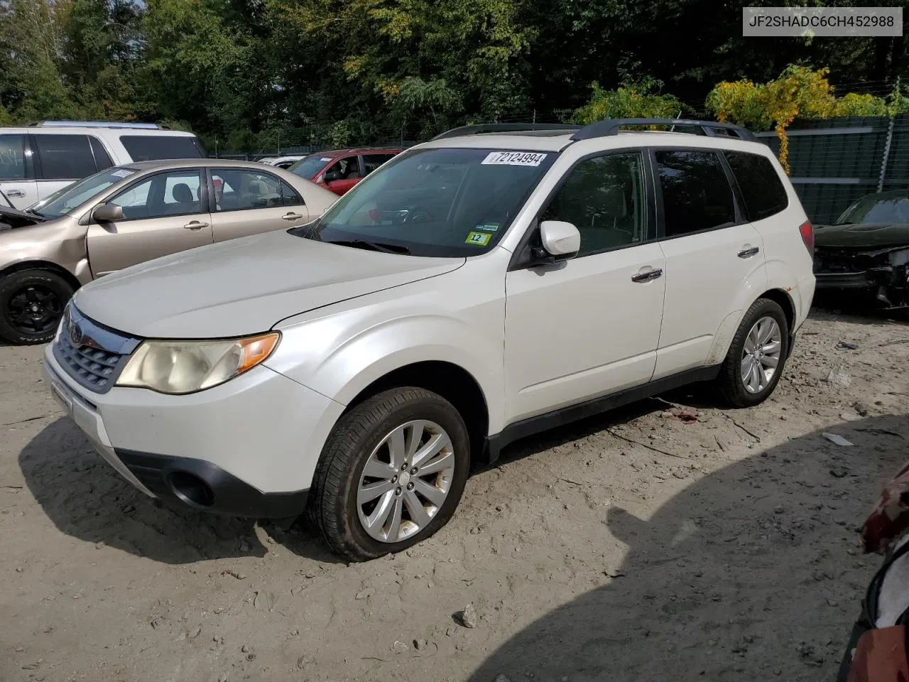 2012 Subaru Forester 2.5X Premium VIN: JF2SHADC6CH452988 Lot: 72124994