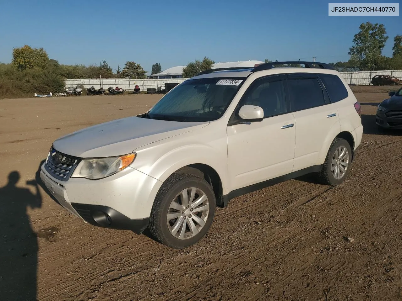 2012 Subaru Forester 2.5X Premium VIN: JF2SHADC7CH440770 Lot: 72177334