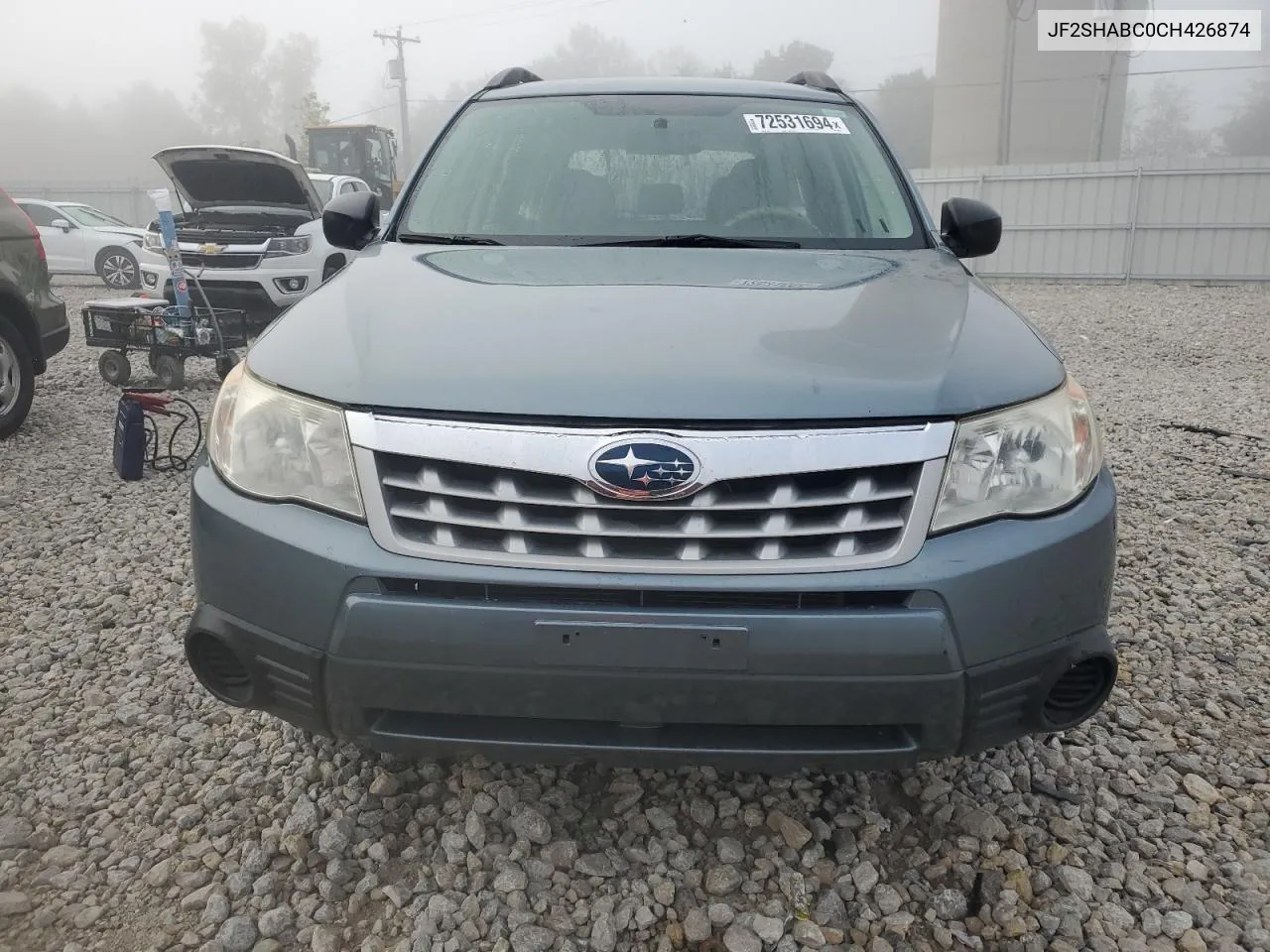 2012 Subaru Forester 2.5X VIN: JF2SHABC0CH426874 Lot: 72531694