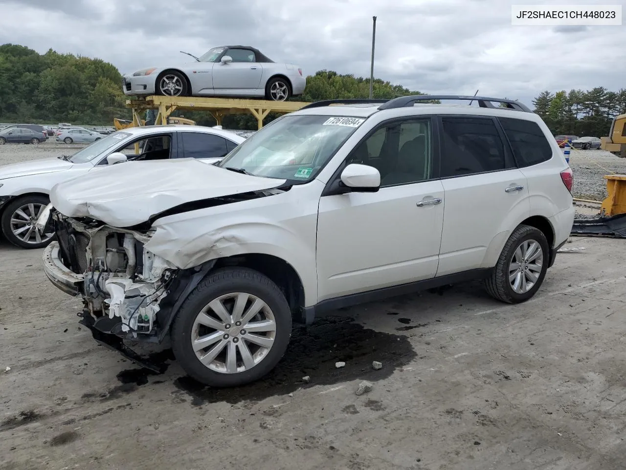 2012 Subaru Forester Limited VIN: JF2SHAEC1CH448023 Lot: 72610694