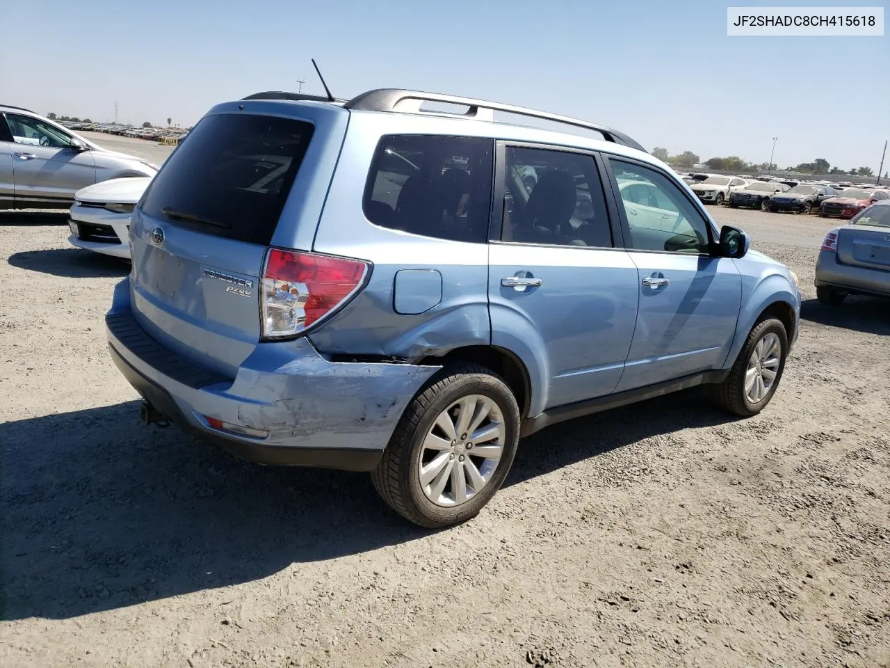 2012 Subaru Forester 2.5X Premium VIN: JF2SHADC8CH415618 Lot: 73160374