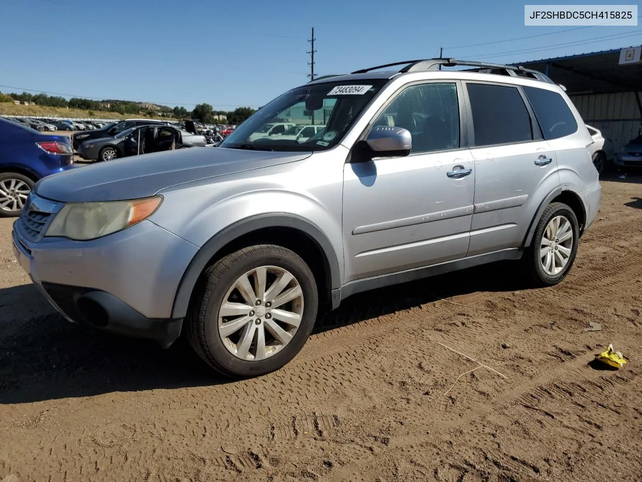 2012 Subaru Forester 2.5X Premium VIN: JF2SHBDC5CH415825 Lot: 73483094