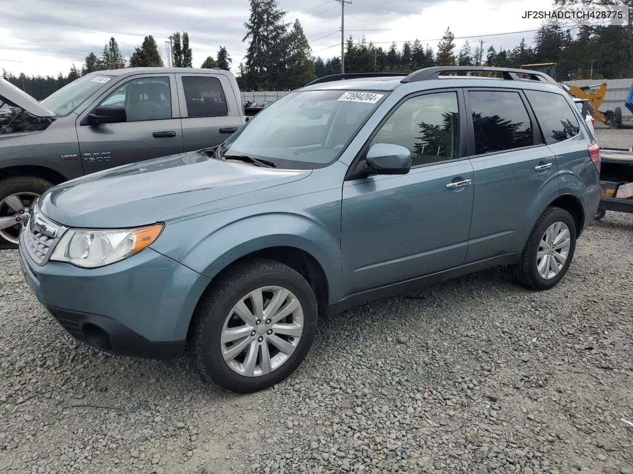 2012 Subaru Forester 2.5X Premium VIN: JF2SHADC1CH428775 Lot: 73994204